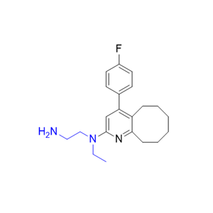 布南色林杂质14,N1-ethyl-N1-(4-(4-fluorophenyl)-5,6,7,8,9,10-hexahydrocycloocta[b]pyridin-2-yl)ethane-1,2-diamine