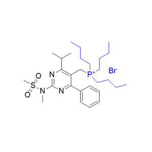 瑞舒伐他汀钙杂质53,tributyl((4-isopropyl-2-(N-methylmethylsulfonamido)-6-phenylpyrimidin-5-yl)methyl)phosphonium bromide