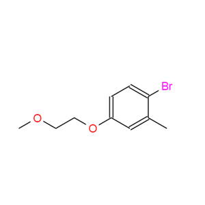 1-bromo-4-(2-methoxyethoxy)-2-methylbenzene,1-bromo-4-(2-methoxyethoxy)-2-methylbenzene