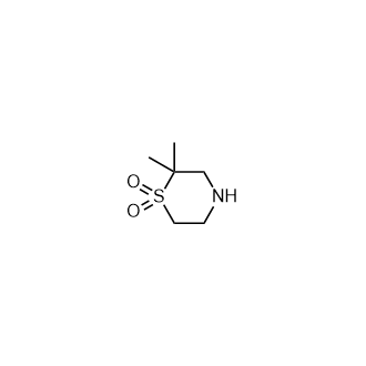 2,2-二甲基硫代吗啉1,1-二氧化物,2,2-Dimethylthiomorpholine 1,1-dioxide