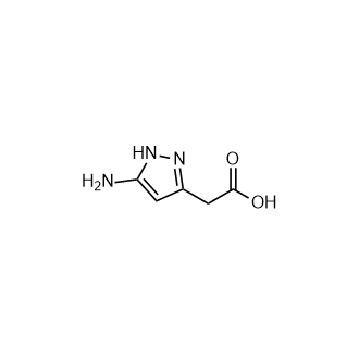 (5-氨基-2H-吡唑-3-基)乙酸,5-Amino-1H-pyrazole-3-acetic acid