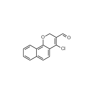 4-氯-2H-苯并[h]色烯-3-甲醛,4-Chloro-2H-benzo[h]chromene-3-carbaldehyde