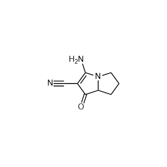 3-氨基-1-氧代-5,6,7,7a-四氢-1H-吡咯嗪-2-甲腈,3-Amino-1-oxo-5,6,7,7a-tetrahydro-1h-pyrrolizine-2-carbonitrile