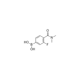 4-(二甲基氨甲酰基)-3-氟苯基硼酸,(4-(Dimethylcarbamoyl)-3-fluorophenyl)boronic acid