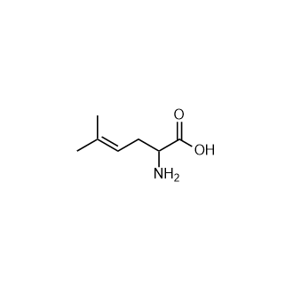 2-氨基-5-甲基己-4-烯酸,2-Amino-5-methylhex-4-enoic acid