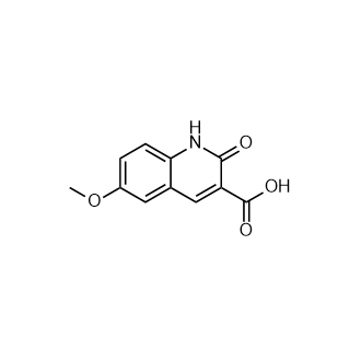 6-甲氧基-2-氧-1,2-二氢喹啉-3-羧酸,6-Methoxy-2-oxo-1,2-dihydroquinoline-3-carboxylicacid