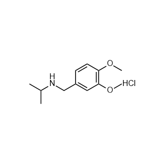 [(3,4-二甲氧基苯基)甲基](丙-2-基)胺盐酸盐,[(3,4-dimethoxyphenyl)methyl](propan-2-yl)amine hydrochloride