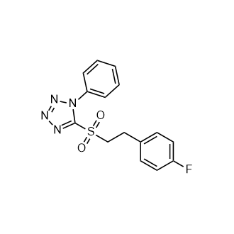 5-(4-氯苯乙基磺?；?-1-苯基-1H-四唑,5-(4-Fluorophenethylsulfonyl)-1-phenyl-1H-tetrazole