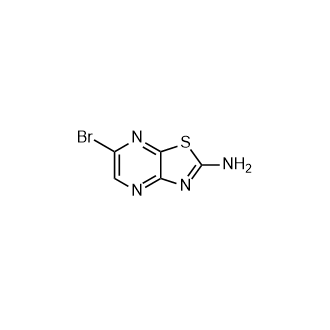 2-氨基-6-溴噻唑并[4,5-b]吡嗪,6-Bromothiazolo[4,5-b]pyrazin-2-amine