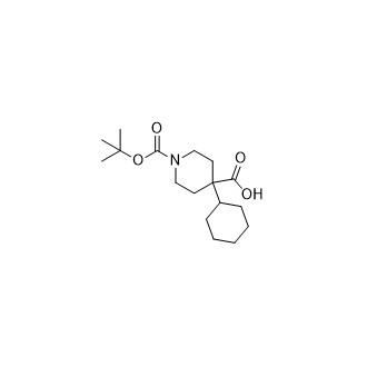 1-(叔丁氧基羰基)-4-环己基哌啶-4-羧酸,1-(tert-Butoxycarbonyl)-4-cyclohexylpiperidine-4-carboxylic acid