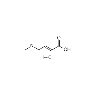 4-(二甲氨基)丁-2-烯酸盐酸盐,4-(Dimethylamino)but-2-enoic acid hydrochloride