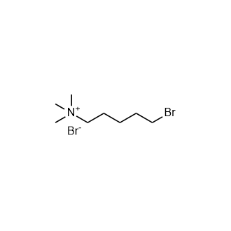 (5-溴戊基)-三甲基銨 溴化物,5-Bromo-N,N,N-trimethylpentan-1-aminium bromide