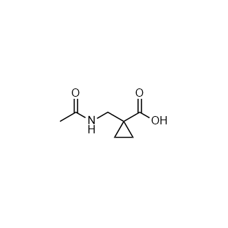 1-(乙酰氨基甲基)环丙烷-1-羧酸,1-(Acetamidomethyl)cyclopropane-1-carboxylic acid