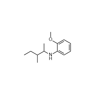 2-甲氧基-N-(3-甲基戊-2-基)苯胺,2-Methoxy-N-(3-methylpentan-2-yl)aniline