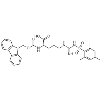 N-芴甲氧羰基-N'-(均三甲苯-2-磺酰基)-L-精氨酸,Fmoc-Arg(Mts)-OH