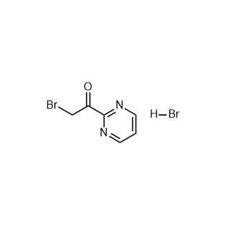 2-溴-1-(嘧啶-2-基)乙-1-酮氢溴酸盐,2-Bromo-1-(pyrimidin-2-yl)ethanone hydrobromide
