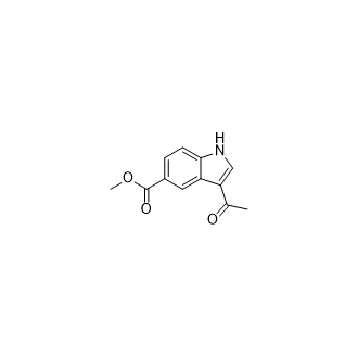 3-乙酰基-1H-吲哚-5-羧酸甲酯,Methyl 3-acetyl-1H-indole-5-carboxylate
