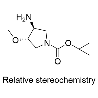 反式-3-氨基-4-甲氧基吡咯烷-1-甲酸叔丁酯,trans-tert-Butyl 3-amino-4-methoxypyrrolidine-1-carboxylate