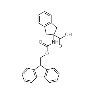 2-((((9H-芴-9-基)甲氧基)羰基)氨基)-2,3-二氢-1H-茚-2-羧酸,2-((((9H-Fluoren-9-yl)methoxy)carbonyl)amino)-2,3-dihydro-1H-indene-2-carboxylic acid