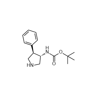 N-[(3S,4R)-4-苯基吡咯烷-3-基]氨基甲酸叔丁酯,tert-Butyl N-[(3S,4R)-4-phenylpyrrolidin-3-yl]carbamate