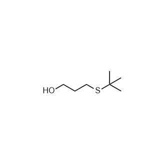3-(叔丁基硫烷基)丙-1-醇,3-(Tert-butylsulfanyl)propan-1-ol