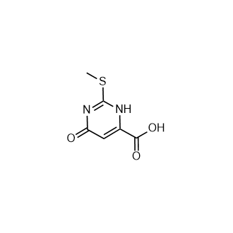 2-(甲硫基)-6-氧代-3,6-二氢嘧啶-4-羧酸,2-(Methylthio)-6-oxo-3,6-dihydropyrimidine-4-carboxylic acid