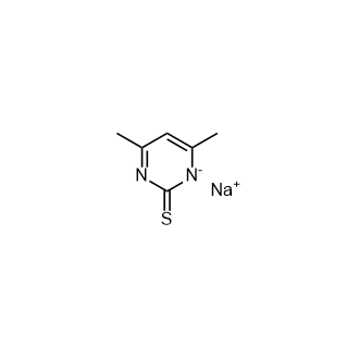 4,6-二甲基-2-硫氧基-2H-嘧啶-1-酰胺钠,Sodium 4,6-dimethyl-2-thioxo-2H-pyrimidin-1-ide