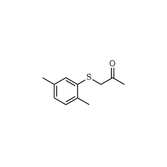 1-((2,5-二甲基苯基)硫代)丙烷-2-酮,1-((2,5-Dimethylphenyl)thio)propan-2-one