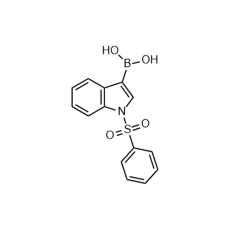 (1-(苯磺酰基)-1H-吲哚-3-基)硼酸,(1-(Phenylsulfonyl)-1H-indol-3-yl)boronic acid