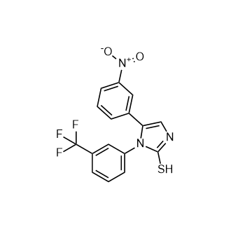 5-(3-硝基苯基)-1-(3-(三氟甲基)苯基)-1H-咪唑-2-硫醇,5-(3-Nitrophenyl)-1-(3-(trifluoromethyl)phenyl)-1h-imidazole-2-thiol