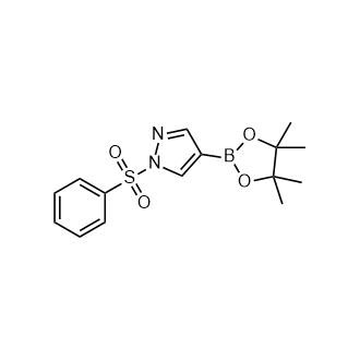 1-苯磺酰-1H-吡唑-4-硼酸频哪酯,1-(Phenylsulfonyl)-4-(4,4,5,5-tetramethyl-1,3,2-dioxaborolan-2-yl)-1H-pyrazole