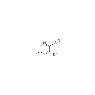 3-溴-5-甲基吡啶腈,3-Bromo-5-methylpicolinonitrile