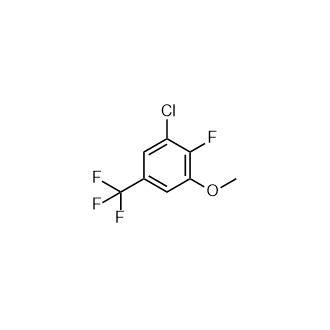 1-氯-2-氟-3-甲氧基-5-(三氟甲基)苯,1-Chloro-2-fluoro-3-methoxy-5-(trifluoromethyl)benzene