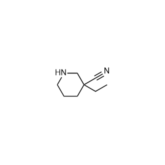 3-乙基哌啶-3-腈,3-Ethylpiperidine-3-carbonitrile