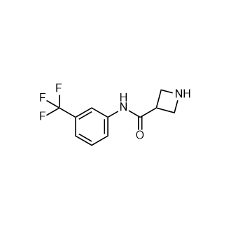 n-[3-(三氟甲基)苯基]氮杂环丁烷-3-酰胺,n-[3-(trifluoromethyl)phenyl]azetidine-3-carboxamide