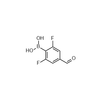 (2,6-二氟-4-甲?；交?硼酸,(2,6-Difluoro-4-formylphenyl)boronic acid