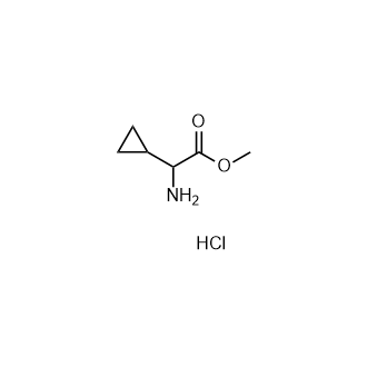 環(huán)丙基甘氨酸甲酯鹽酸鹽,Methyl 2-amino-2-cyclopropylacetate hydrochloride