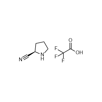 (R)-吡咯烷-2-腈2,2,2-三氟乙酸盐,(R)-Pyrrolidine-2-carbonitrile 2,2,2-trifluoroacetate