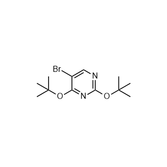5-溴-2,4-二-叔丁氧基嘧啶,5-Bromo-2,4-di-tert-butoxypyrimidine