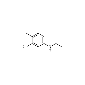 3-氯-N-乙基-4-甲基苯胺,3-Chloro-N-ethyl-4-methylaniline