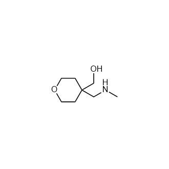 (4-((甲基氨基)甲基)四氢-2H-吡喃-4-基)甲醇,(4-((Methylamino)methyl)tetrahydro-2H-pyran-4-yl)methanol