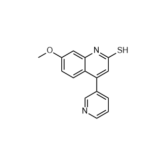 7-甲氧基-4-(吡啶-3-基)喹啉-2-硫醇,7-Methoxy-4-(pyridin-3-yl)quinoline-2-thiol