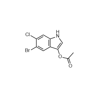 5-溴-6-氯-3-吲哚基乙酸酯,5-Bromo-6-chloro-1H-indol-3-yl acetate