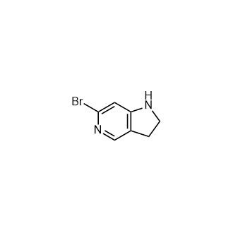 6-溴-2,3-二氢-1H-吡咯[3,2-c]吡啶,6-Bromo-2,3-dihydro-1H-pyrrolo[3,2-c]pyridine