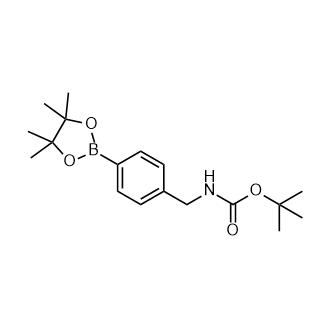叔丁基(4-(4,4,5,5-四甲基-1,3,2-二氧杂硼烷-2-基)苄基)氨基甲酸酯,tert-Butyl (4-(4,4,5,5-tetramethyl-1,3,2-dioxaborolan-2-yl)benzyl)carbamate
