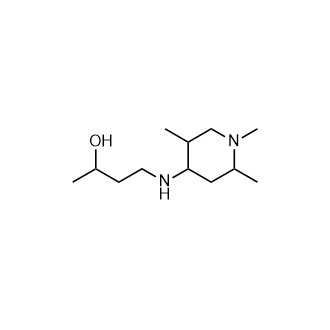 4-((1,2,5-三甲基哌啶-4-基)氨基)丁烷-2-醇,4-((1,2,5-Trimethylpiperidin-4-yl)amino)butan-2-ol