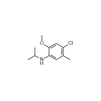 4-氯-N-異丙基-2-甲氧基-5-甲基苯胺,4-Chloro-N-isopropyl-2-methoxy-5-methylaniline