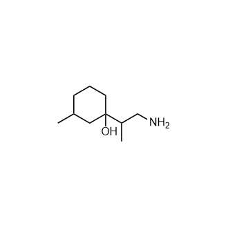 1-(1-氨基丙烷-2-基)-3-甲基环己-1-醇,1-(1-Aminopropan-2-yl)-3-methylcyclohexan-1-ol