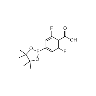 2,6-二氟-4-(4,4,5,5-四甲基-1,3,2-二噁硼烷-2-基)苯甲酸,2,6-Difluoro-4-(4,4,5,5-tetramethyl-1,3,2-dioxaborolan-2-yl)benzoic acid