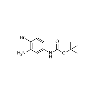 (3-氨基-4-溴苯基)氨基甲酸叔丁酯,tert-Butyl (3-amino-4-bromophenyl)carbamate